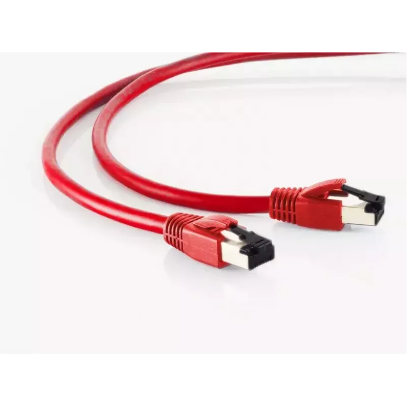 Kabel sieciowy ShiverPeaks BS08-41154 RJ-45 Cat8.1 1,5 m Czerwony