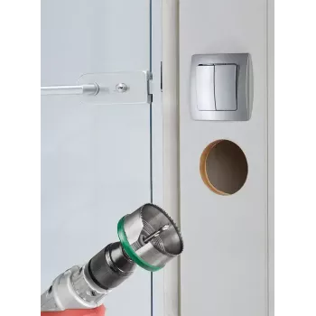 Zestaw otwornic KWB 499700 5 szt. odpowiedni do akrylu, drewna, metalu