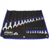 Zestaw kluczy płasko-oczkowych Brilliant Tools BT011021