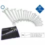 Zestaw kluczy płasko-oczkowych Brilliant Tools BT011021