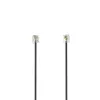 Hama 00201139 kabel telefoniczny 10 m Czarny