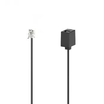 Hama 00201110 kabel telefoniczny 6 m Czarny