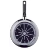 Patelnia uniwersalna Tefal Resist D52606 Okrągła 28 cm Czarna