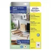 Samoprzylepne etykiety do drukarki Avery LR3657-10 Białe 2,54x4,85 cm 400 szt.