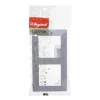 Legrand 754132 pokrywa płyty ściennej/przełącznika Aluminium