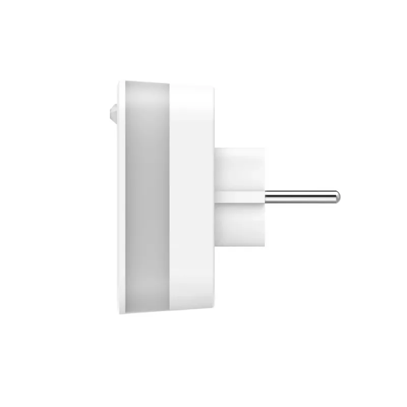 Hama 00223498 Lampa nocna LED z gniazdem, 2 wyjściami USB, czujnikiem ruchu i światła