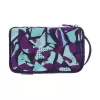 Piórnik Herlitz 2 Go CamoPurple Poliester Niebieski Fioletowy 210x130x60mm