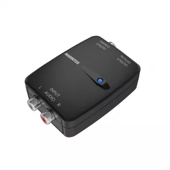 Marmitek Connect AD12 Czarny 25008412 Ekstraktor dźwięku HDMI 4K