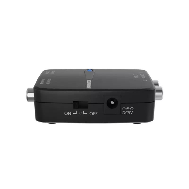 Marmitek Connect AD12 Czarny 25008412 Ekstraktor dźwięku HDMI 4K