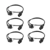 ACT Powercord CEE 7/7 męski (kątowy) - C13 IEC Lock czarny 2 m, EL182S, 5-Pack