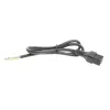 ACT Powercord C19 IEC Lock - otwarty koniec czarny 2 m, PC1174, 5 szt.
