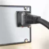 ACT Powercord C19 IEC Lock - otwarty koniec czarny 2 m, PC1174, 5 szt.