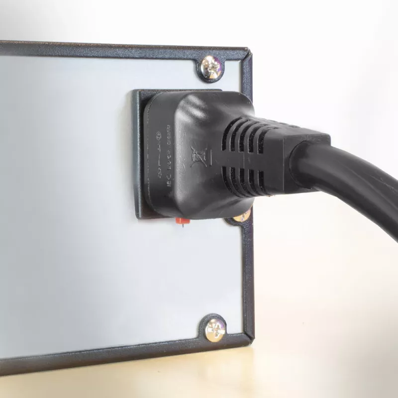 ACT Powercord C19 IEC Lock - otwarty koniec czarny 2 m, PC1174, 5 szt.