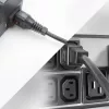 ACT Powercord C13 IEC Lock - C14 czarny 2 m, PC1021, 5 szt.