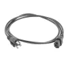 ACT Powercord USA male - C13 IEC Lock czarny 2 m, PC1063, 5 szt.