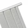 Nobo T-Card Planning Panels Size 2, T-Card, Szary, Metal, 54 mm, 69 mm, 11 mm