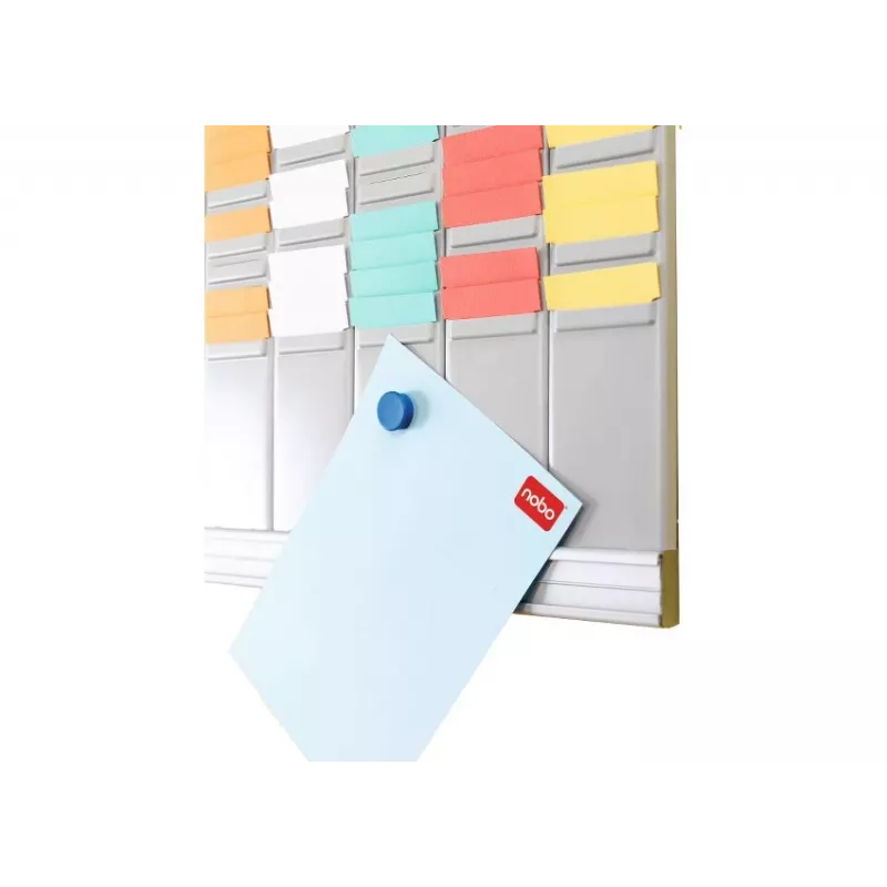 Nobo T-Card Link Bars Metal Size 24, aluminium, biały, 772 mm, 13 mm, 450 g, 36 mm