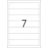 Samoprzylepne etykiety do drukarki HERMA A4 192x38 mm 700 szt.