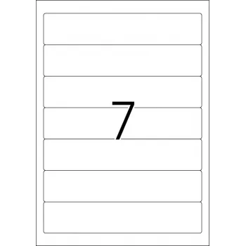Samoprzylepne etykiety do drukarki HERMA A4 192x38 mm 700 szt.