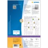 Samoprzylepne etykiety do drukarki HERMA A4 192x38 mm 700 szt.