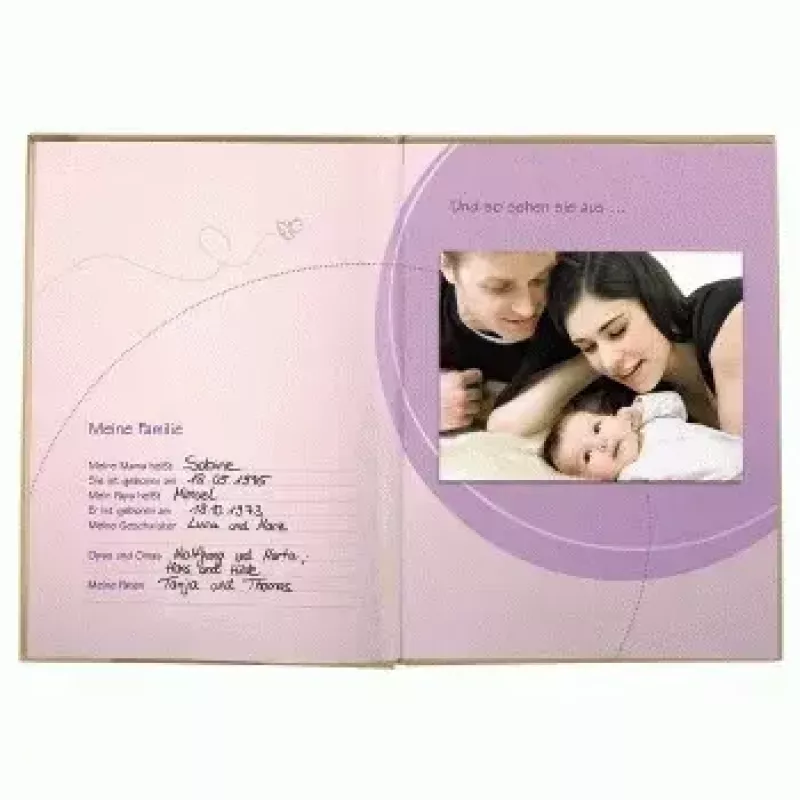 Album fotograficzny Hama Baby Diary „Baby Feel” beżowy 44 arkusze