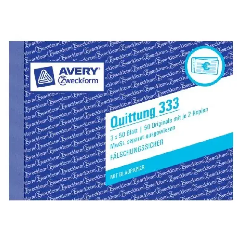 Bilet Avery 333 150 szt.