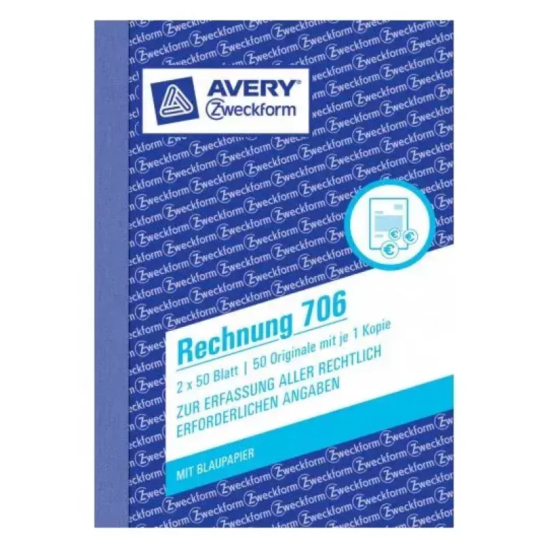 Książka administracyjna Avery 706 biała