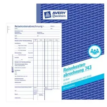 Papier rejestracyjny AVERY 743 148 mm