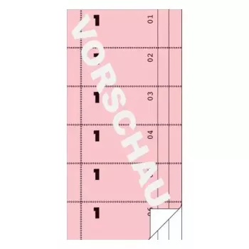 Bilety Avery 831 300 szt.