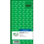 Etykieta bez samoprzylepna Sigel BO001 Zielony Prostokąt 105 x 200 mm