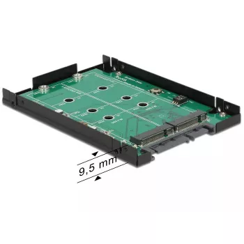 Wewnętrzny adapter M.2 DeLOCK 62590 SATA 6 Gbit/s RAID 0 1 JBOD