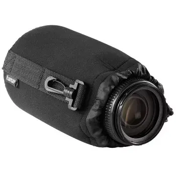 Hama 00126695 futerał/pokrowiec na obiektyw Czarny Neopren