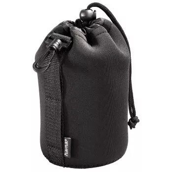 Hama 00126695 futerał/pokrowiec na obiektyw Czarny Neopren