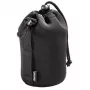 Hama 00126695 futerał/pokrowiec na obiektyw Czarny Neopren