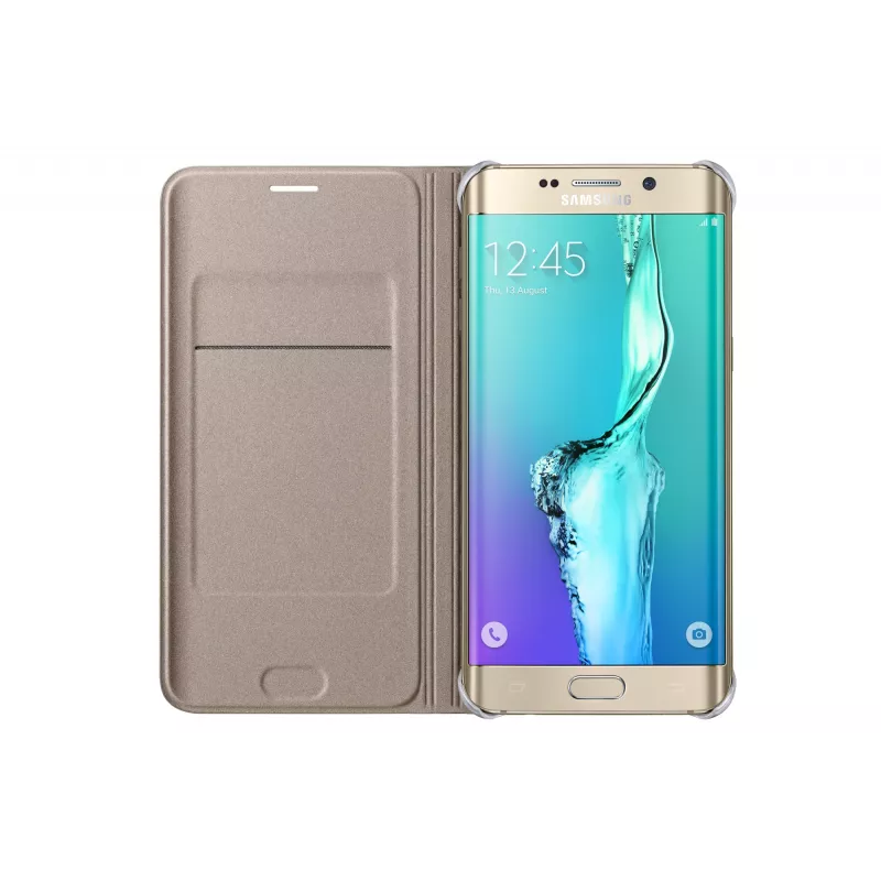 Samsung EF-WG928 etui do telefonu komórkowego Etui z klapką Złote