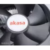 Cooler Akasa AK-CCE-7105EP Processor Cooling System 9.2 cm Czarny srebrny