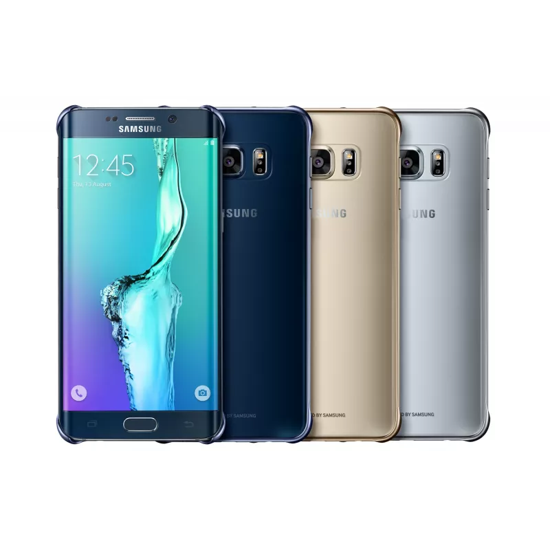 Samsung EF-QG928 etui do telefonu komórkowego 14,5 cm (5,7 inch) Pokrowiec srebrny, przezroczysty