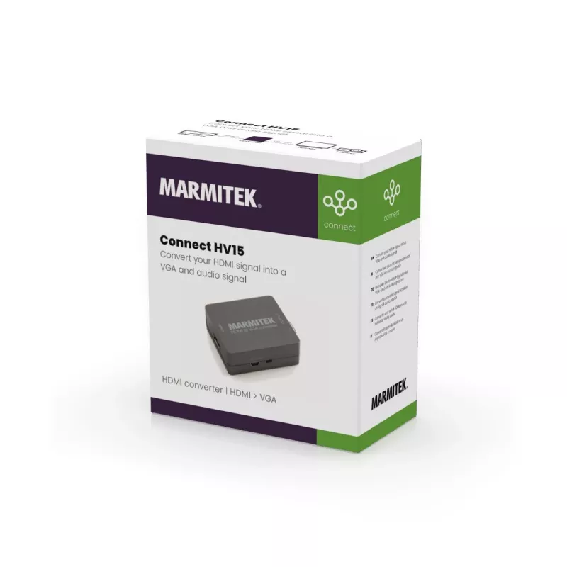 Marmitek Connect HV15 - adapter HDMI na VGA