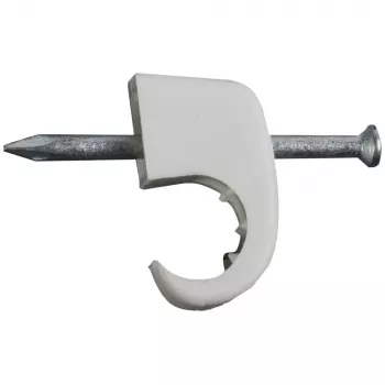 Obejma kablowa Fischer 94675 szara 100 szt.