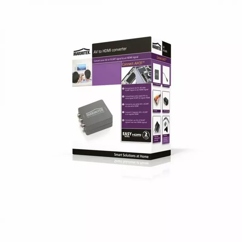 Marmitek Connect AH31 Przedłużacz HDMI 1920 x 1080 pikseli
