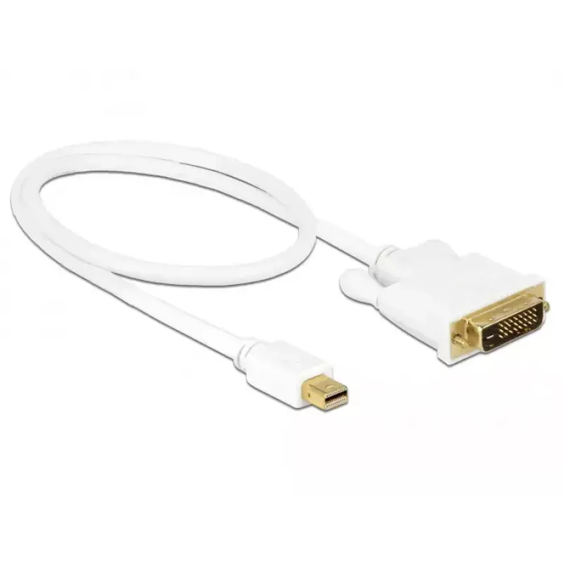 Adapter kabla wideo DeLOCK 83986 Mini DisplayPort do DVI-D 0,5 m