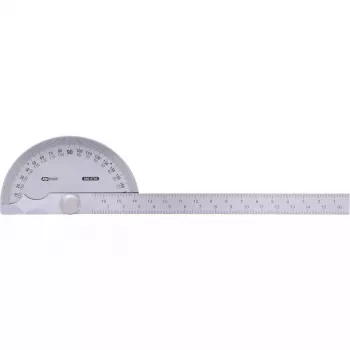 Kątomierz półokrągły KS Tools 300.0700 Stal nierdzewna Matowy 220 mm
