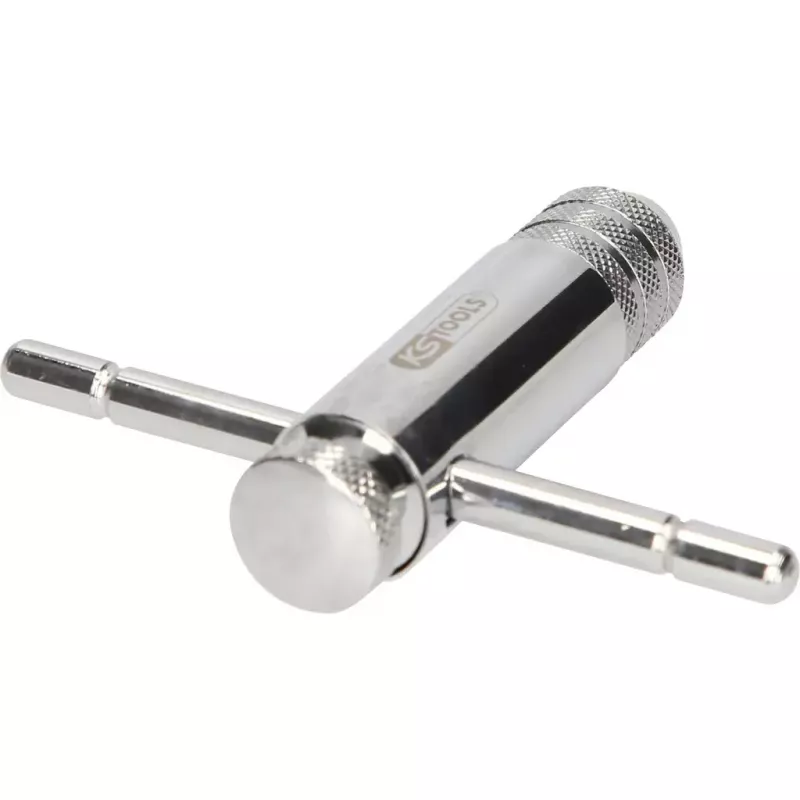 KS Tools 331.0665 odwracalny uchwyt grzechotkowy do gwintowników, M5-M12