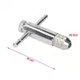 KS Tools 331.0665 odwracalny uchwyt grzechotkowy do gwintowników, M5-M12