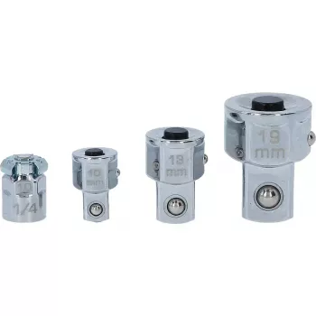 Zestaw nasadowy KS Tools 503.4286 4 głowice stal chromowo-wanadowa