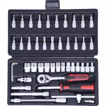 Klucz zapadkowy KS Tools 911.0646 stal chromowo-wanadowa 3-8 mm