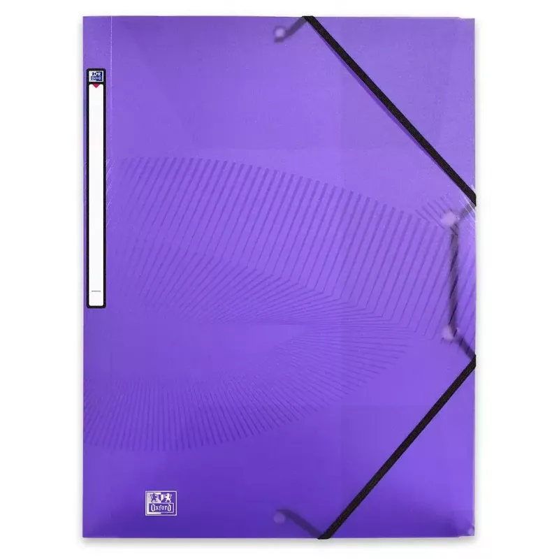 Folder Oxford 400105131 Polipropylen A4 Czarny Niebieski Zielony Szary Różowy Fioletowy Czerwony Turkusowy