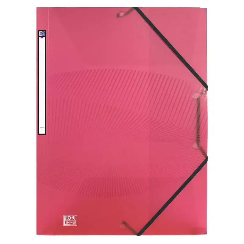 Folder Oxford 400105131 Polipropylen A4 Czarny Niebieski Zielony Szary Różowy Fioletowy Czerwony Turkusowy