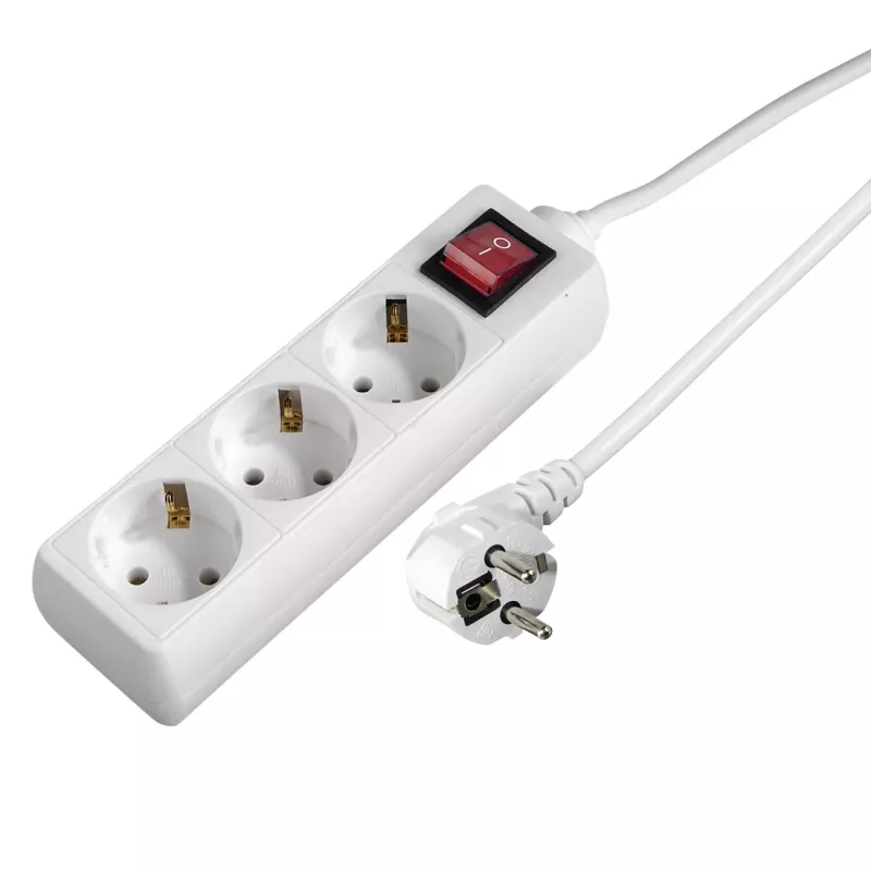 Gniazdko elektryczne Hama 00137322 biały 2P