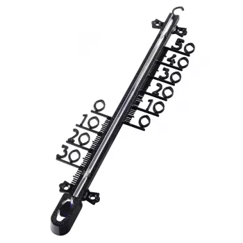 Hama 00186405 termometr środowiskowy Mechaniczny termometr środowiskowy Wewnętrzny/zewnętrzny Czarny